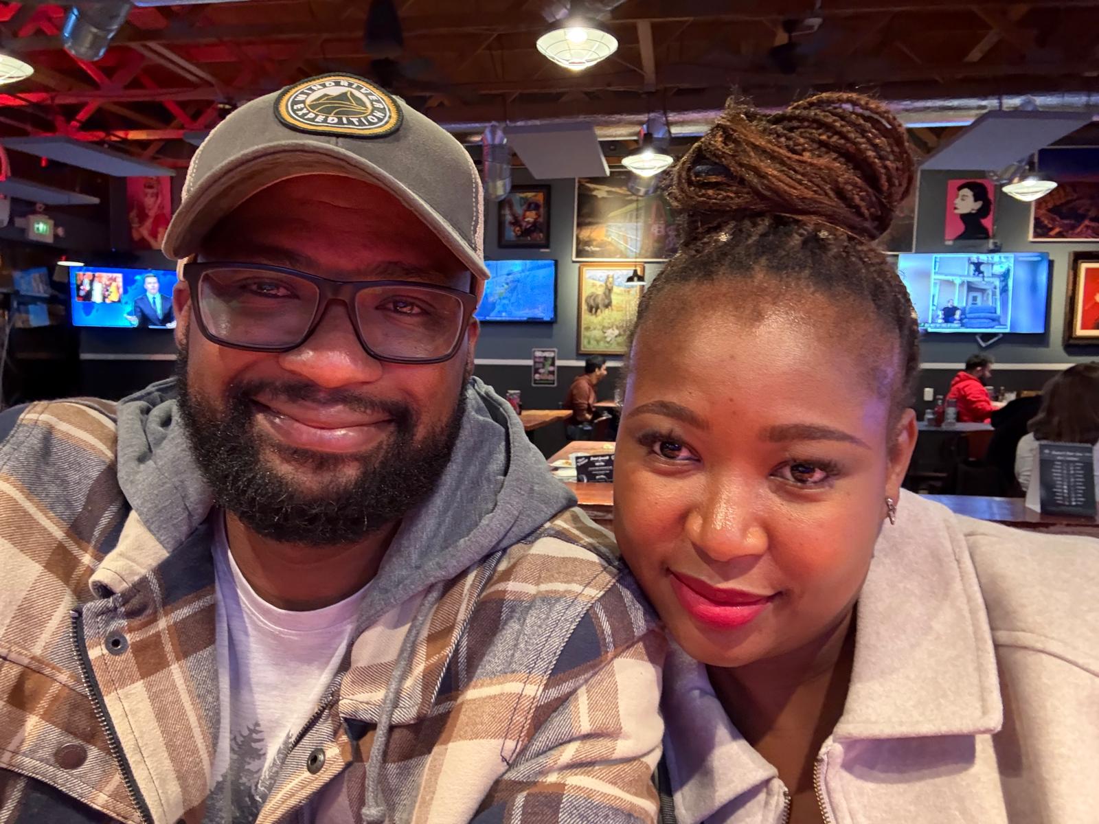 Tatenda and his wife — the team behind Order Udye